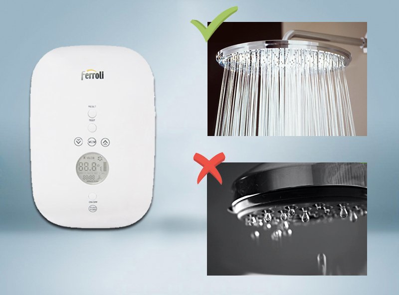 máy nước nóng ferroli divo sdp 4.5kw bạc