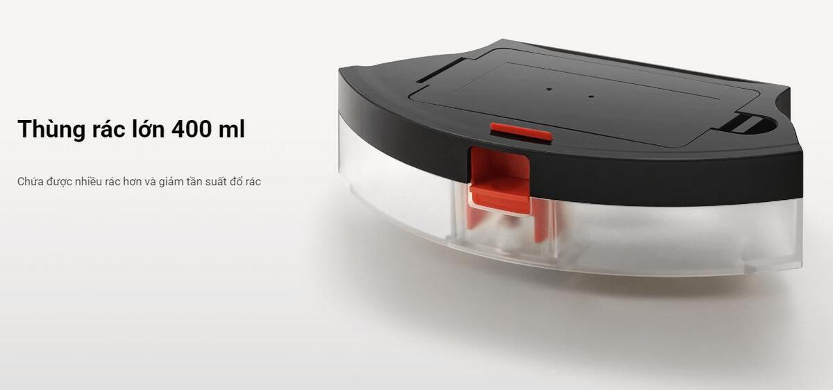 robot hút bụi lau nhà xiaomi vacuum e5 màu trắng