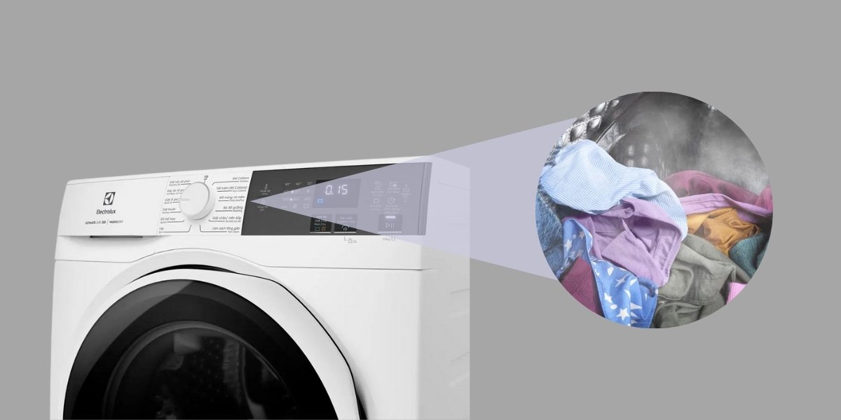 máy giặt sấy electrolux ultimatecare 300 inverter giặt 9 kg - sấy 6 kg eww9024p3wc
