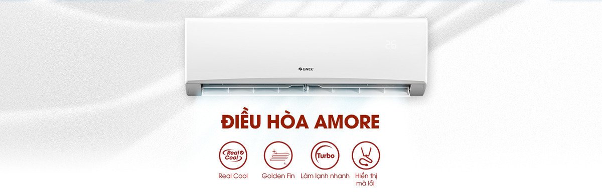 máy lạnh gree 2.5 hp amore24cn