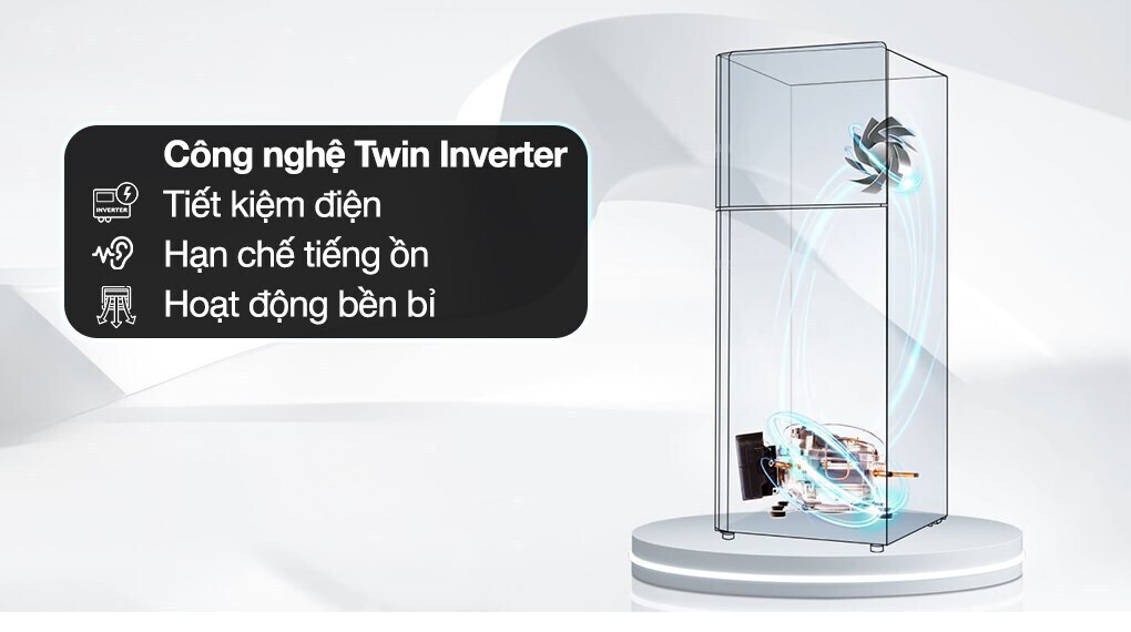 tủ lạnh aqua inverter 236 lít aqr-t260fa(fb)