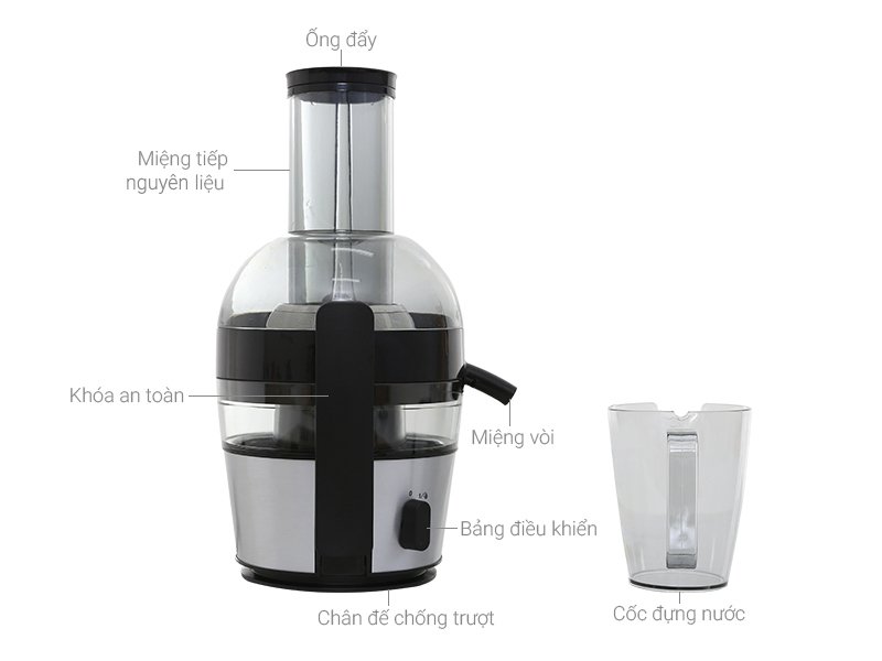 máy ép trái cây philips hr1863