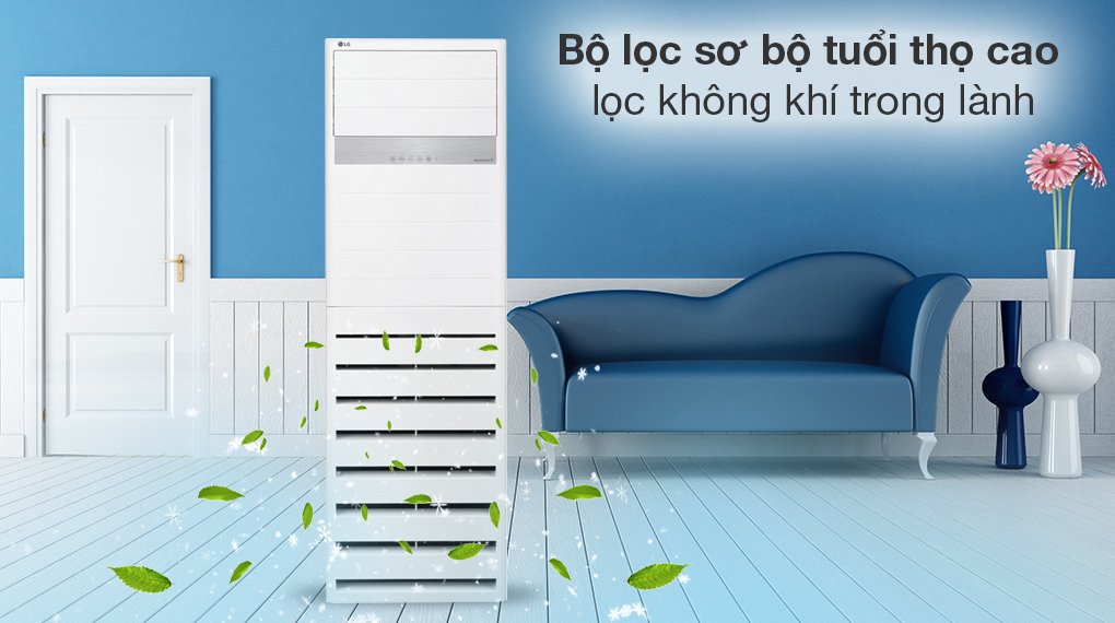 máy lạnh tủ đứng lg inverter 4 hp zpnq36gr5a0