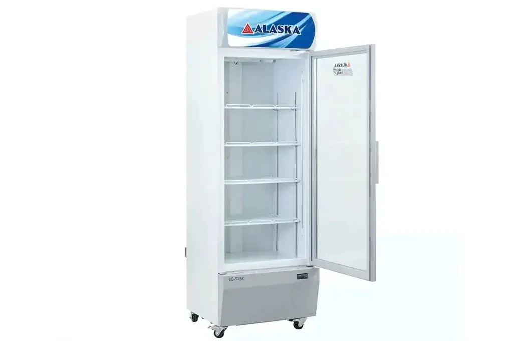 tủ mát alaska lc-525c 525 lít 1 cửa dàn đồng