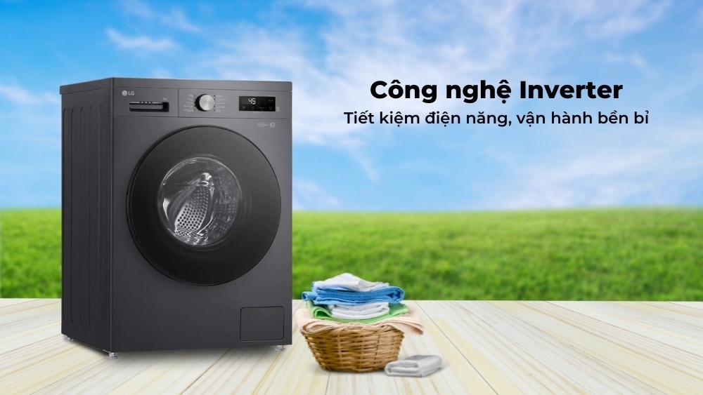 máy giặt lg inverter 9 kg fb1209s5m