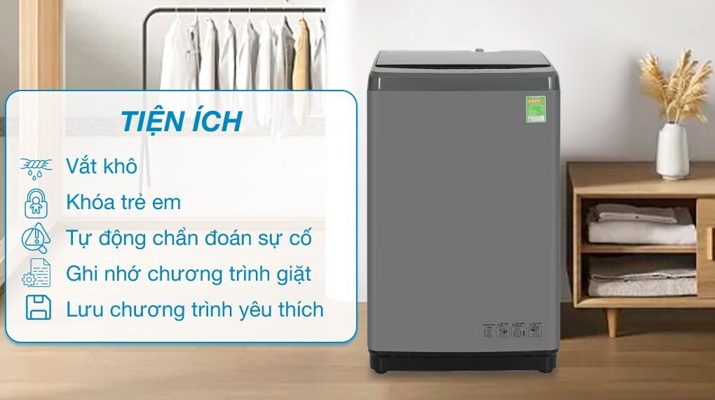 máy giặt hisense 8kg wtzq8012ut