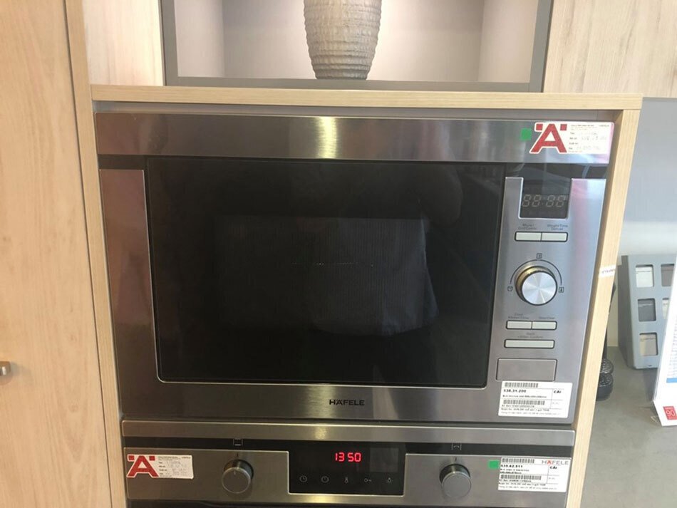 lò vi sóng kết hợp nướng âm tủ hafele hm-b38d 538.31.200