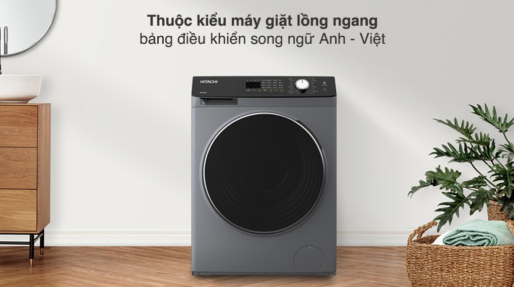 máy giặt hitachi inverter 10.5 kg bd-1054hvos