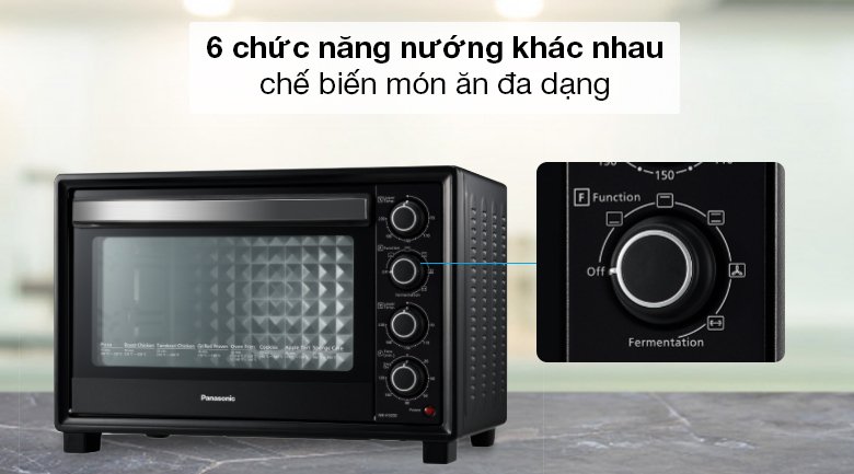 lò nướng panasonic nb-h3203kra 32 lít