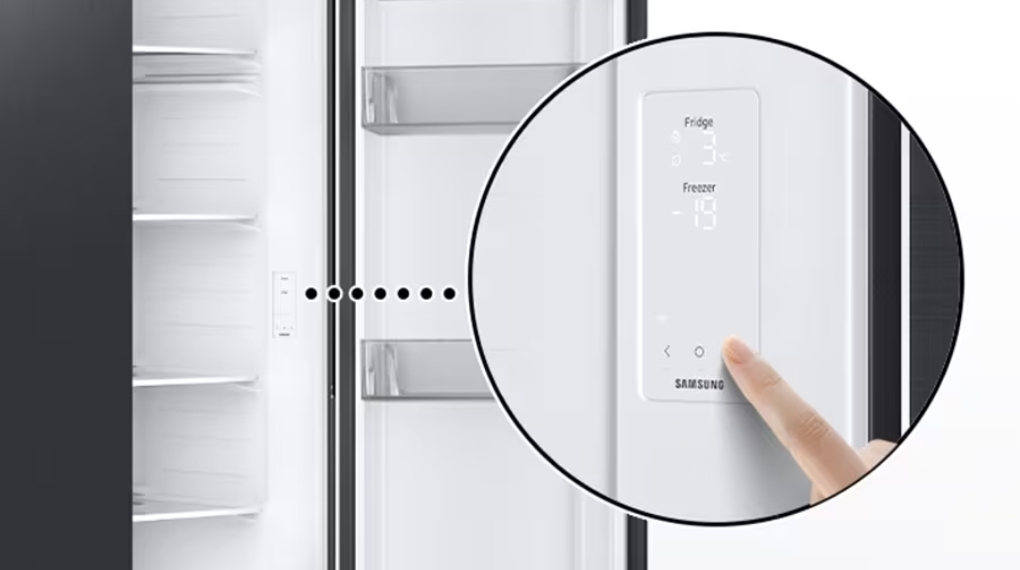 tủ lạnh samsung inverter 583 lít side by side rs57dg400em9sv