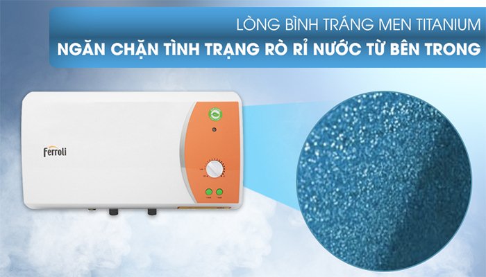 bình nước nóng 15 lít ferroli verdi te 15l