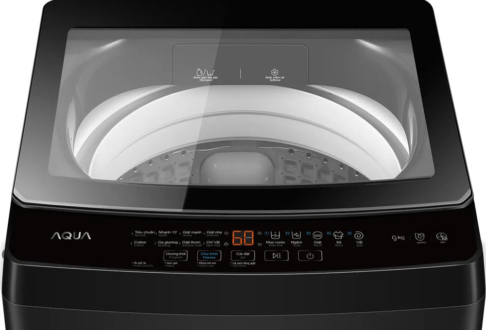 máy giặt aqua 9 kg awm9-316k(b)