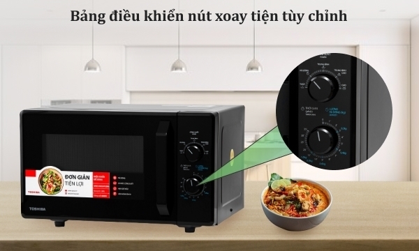 lò vi sóng toshiba 24 lít mw2-mm24pc(bk)