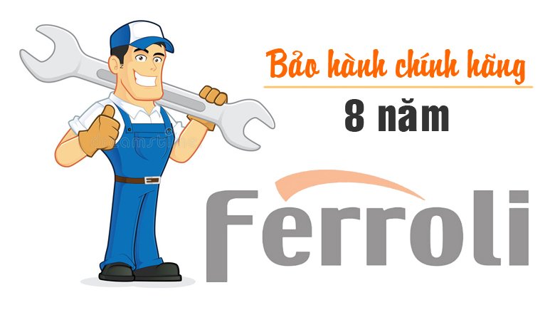 bình nóng lạnh ferroli uno 15 me 15 lít