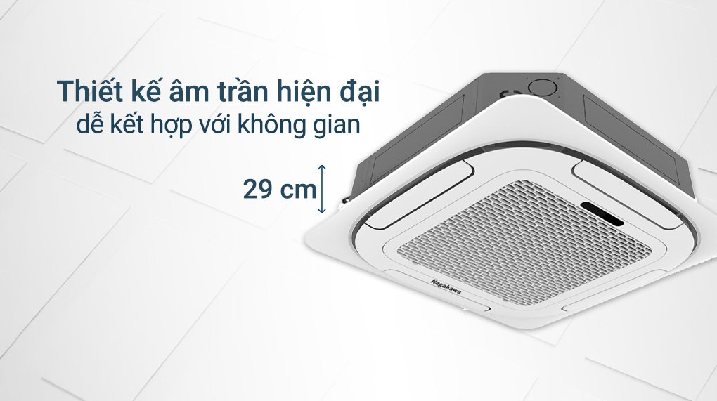 máy lạnh âm trần nagakawa 5.0hp nt-c50r1t20 - điện 3 pha