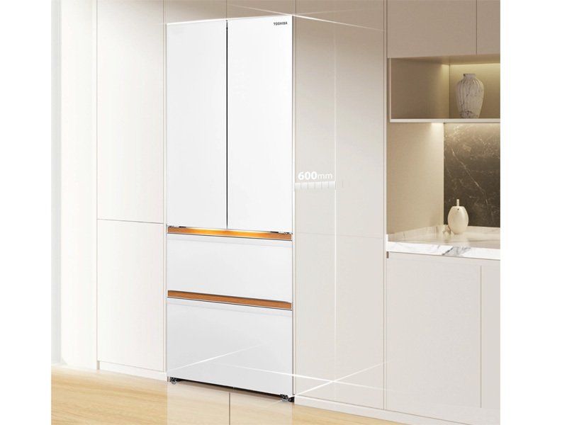 tủ lạnh toshiba inverter 533 lít japandi multi door gr-rf690wi-pgv(67)