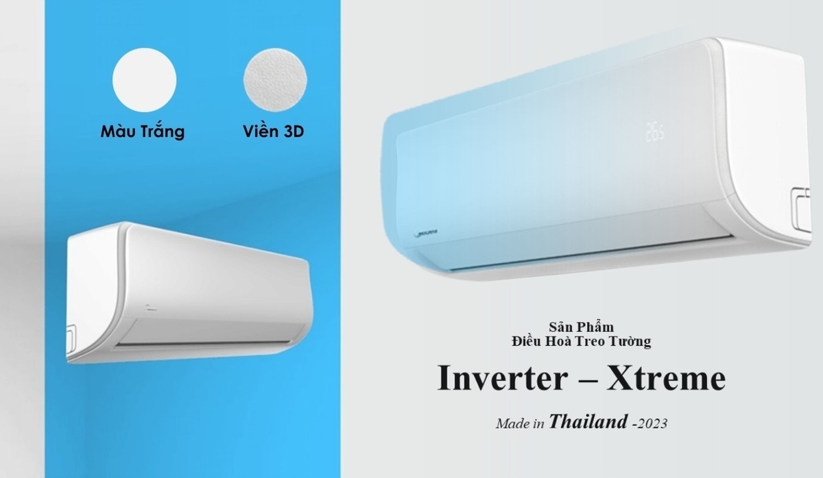 máy lạnh midea inverter 1 hp msaga-10crdn8