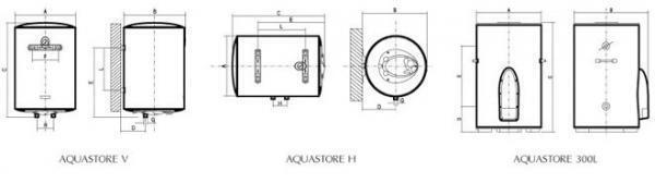 bình nóng lạnh ferroli aqua e 100l
