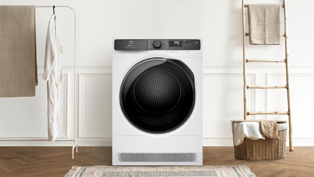 máy sấy bơm nhiệt electrolux 8 kg edh803j5wc