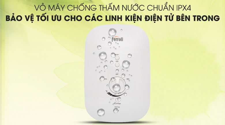 máy nước nóng ferroli divo ssp 4.5s
