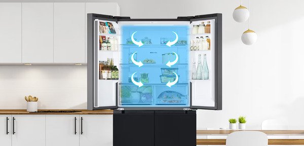 tủ lạnh lg inverter 470 lít multi door lfb47blg