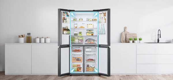 tủ lạnh lg inverter 470 lít multi door lfb47blg