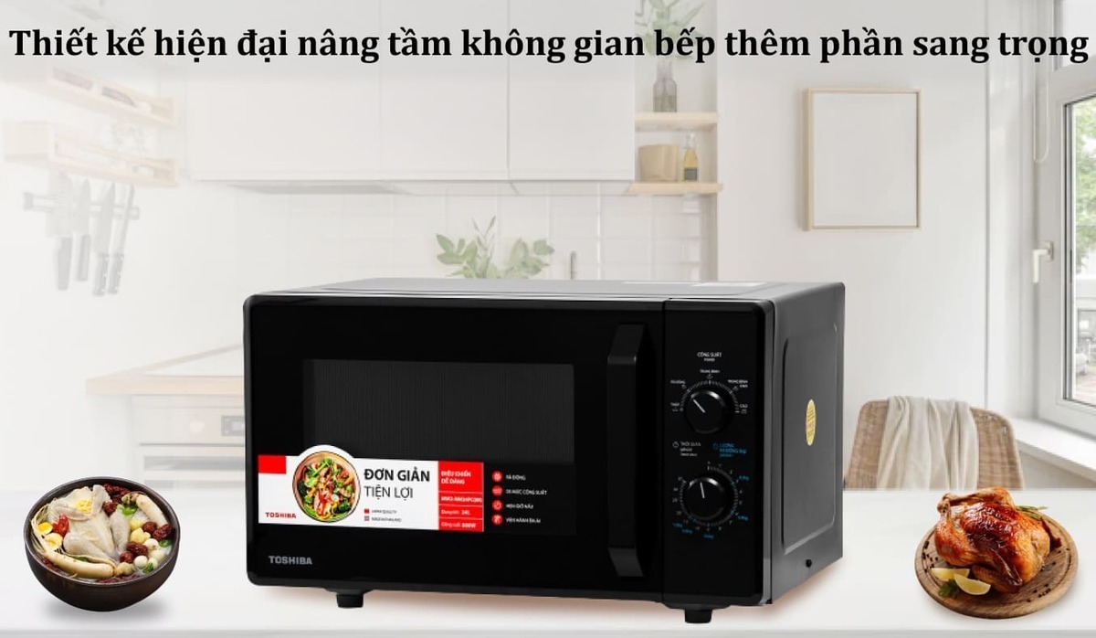 lò vi sóng toshiba 24 lít mw2-mm24pc(bk)