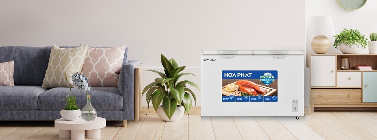 tủ đông hòa phát 2 ngăn 2 cánh hpf bn6271