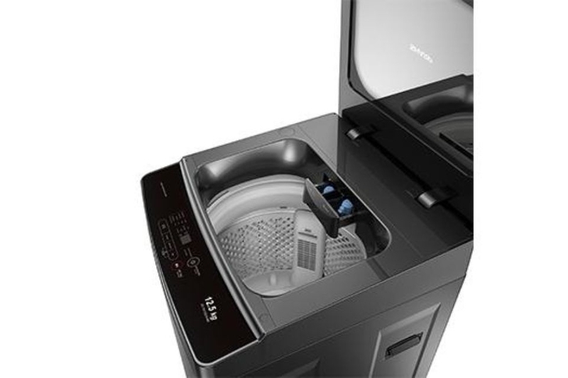 máy giặt sharp cửa trên 12.5 kg es-tm125cn-mr
