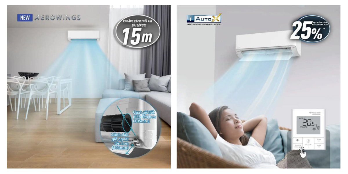 máy lạnh panasonic inverter 2.5 hp cu/cs-u24bkh-8