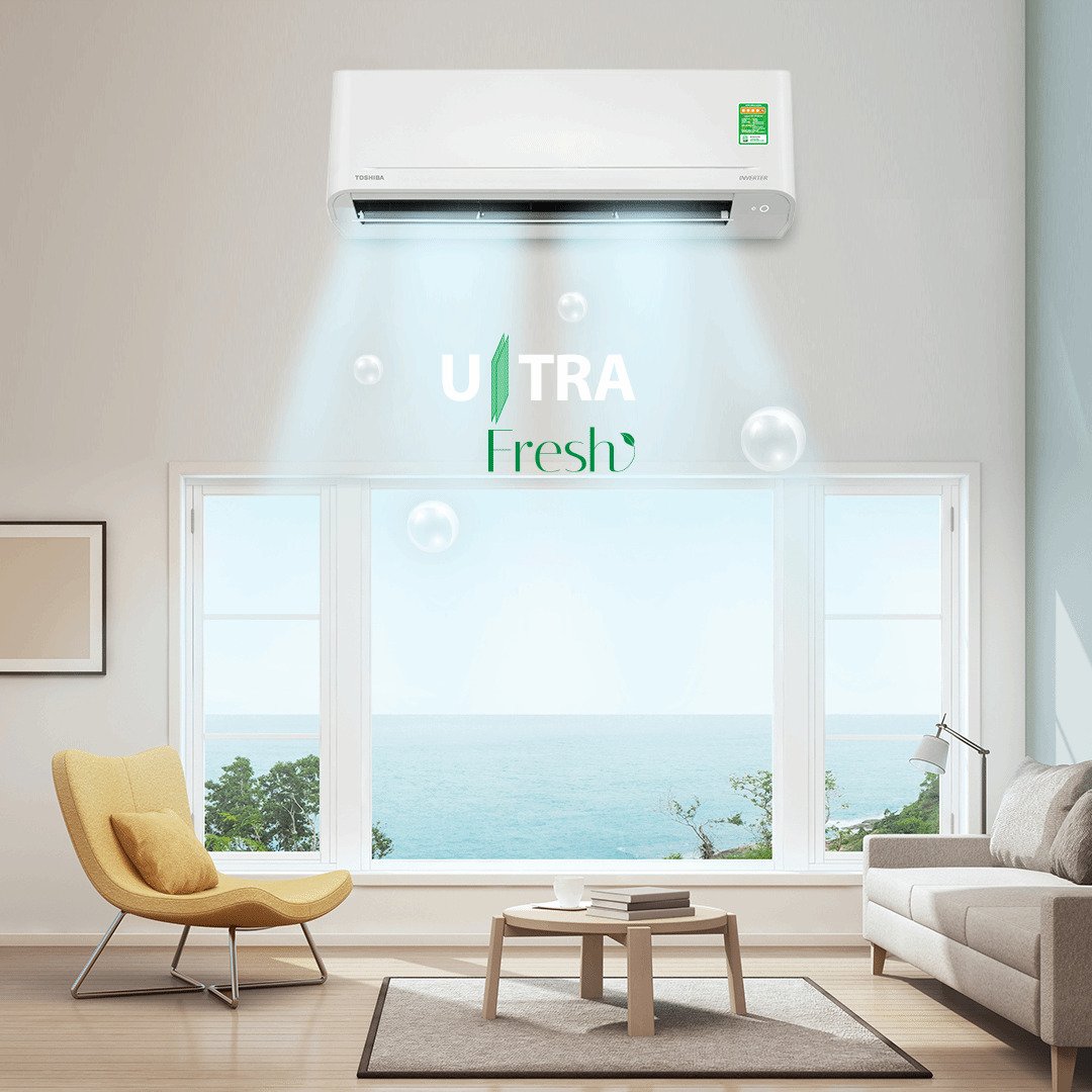 máy lạnh toshiba inverter 1 hp ras-h10s5kcv2g-v