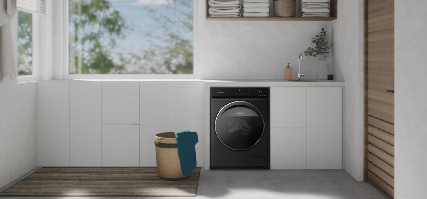 máy giặt panasonic inverter 11.5 kg na-v115fw1bv