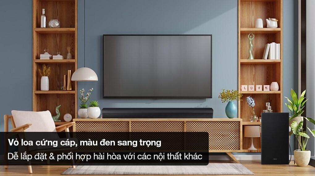 bộ loa thanh samsung hw-b650d/xv 370w