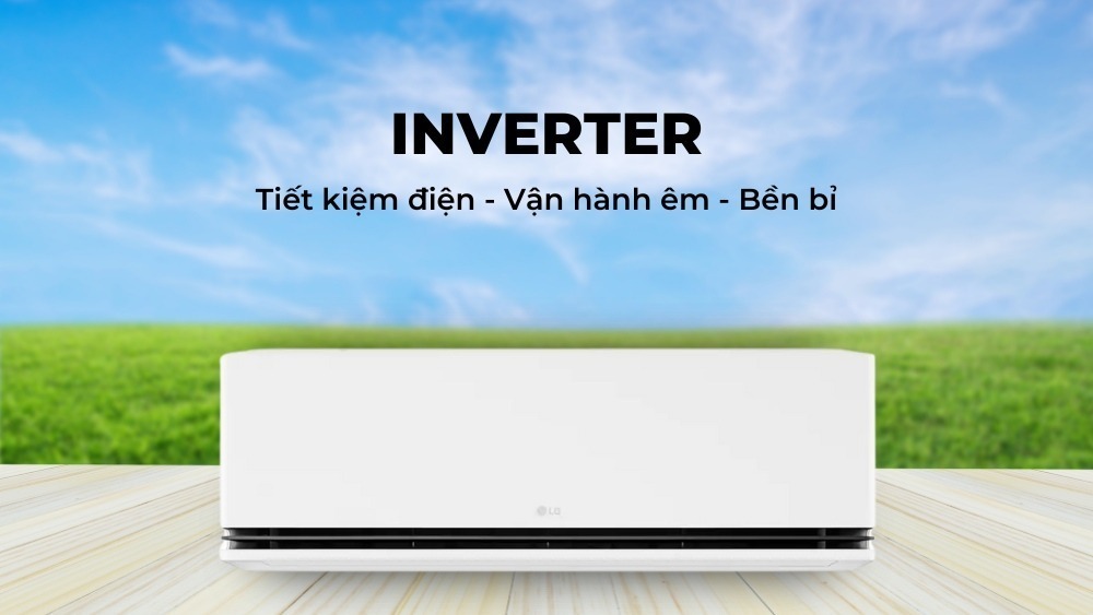 máy lạnh lg inverter 1.5 hp idc12m1 -đảo gió 4 chiều