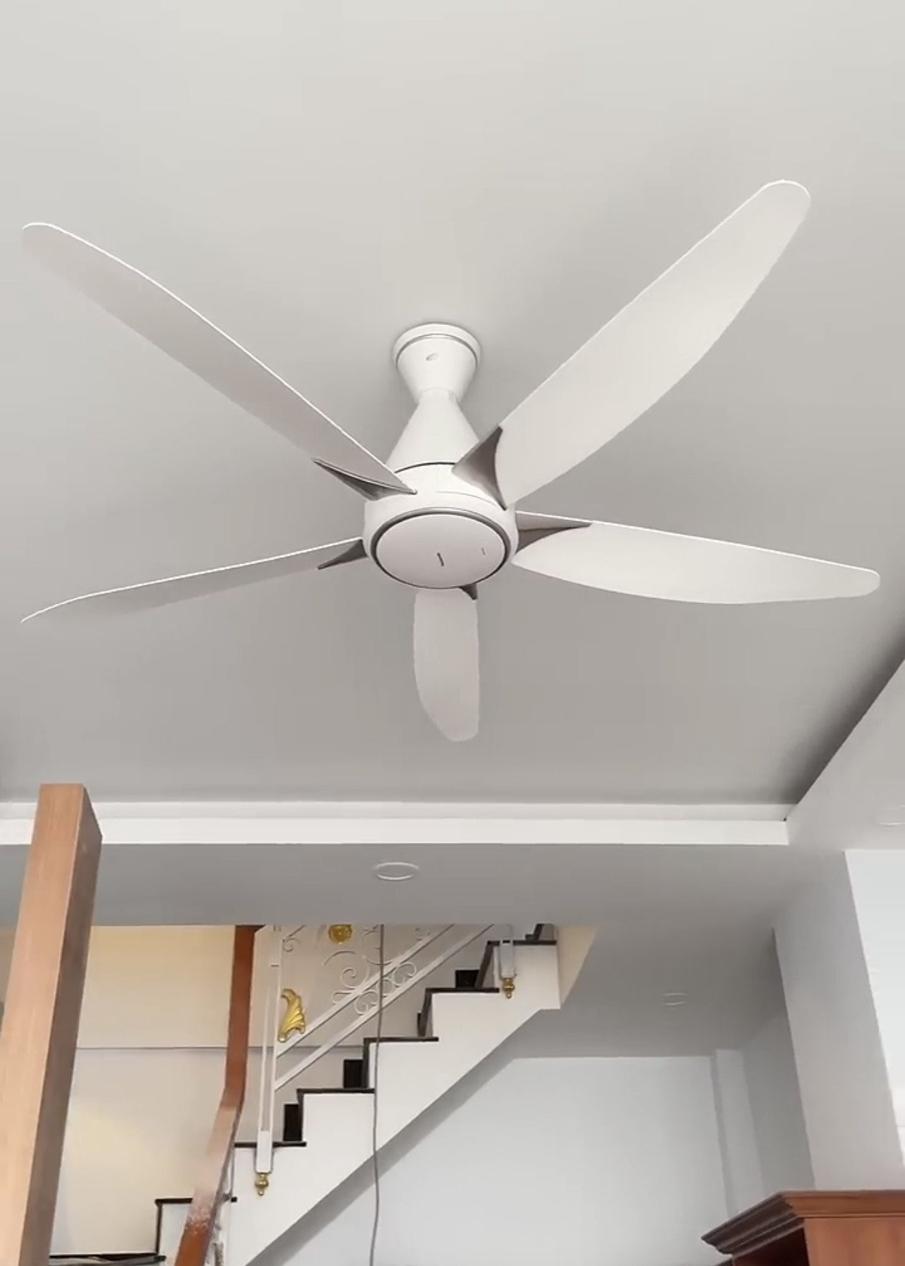 quạt trần panasonic 5 cánh f-60gds-w màu trắng