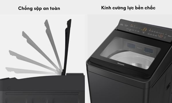 máy giặt panasonic inverter 11.5 kg na-fd115w3bv