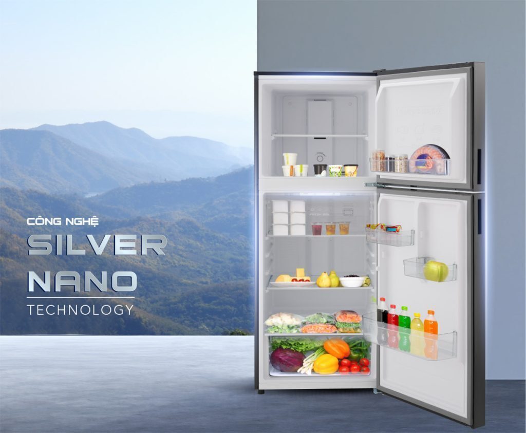 tủ lạnh cánh kính funiki inverter hr t8286gb 286 lít