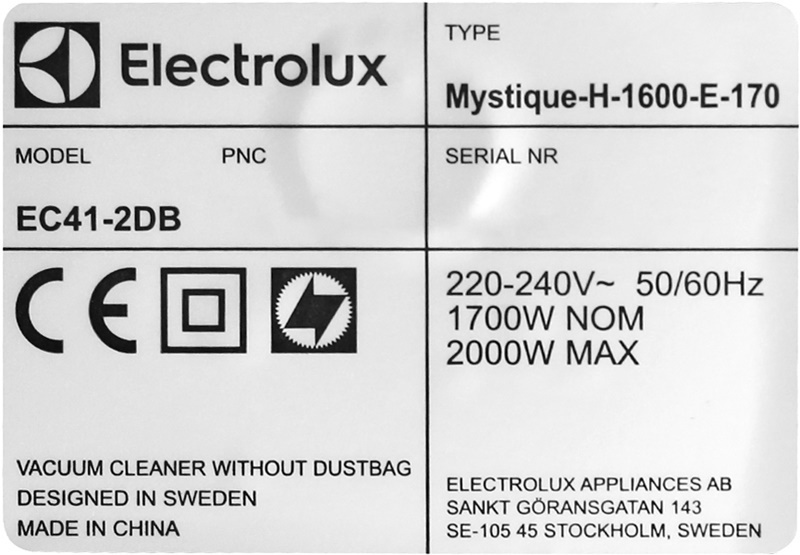 máy hút bụi dạng hộp electrolux ec41-2db