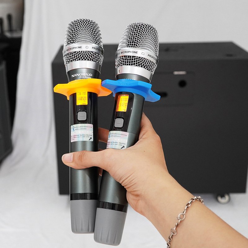 loa kéo điện nanomax pro-929 bass đôi 40cm 3600w