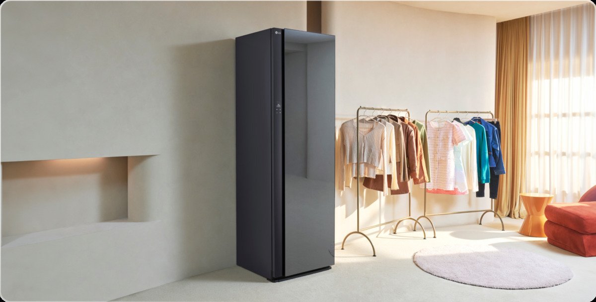 tủ chăm sóc quần áo thông minh lg styler inverter 5 móc sc5gmr80h