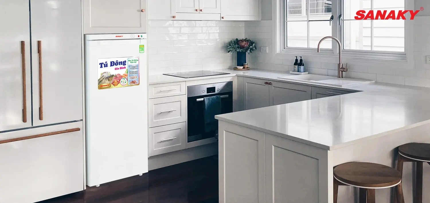 tủ đông sanaky 150 lít vh-180vd