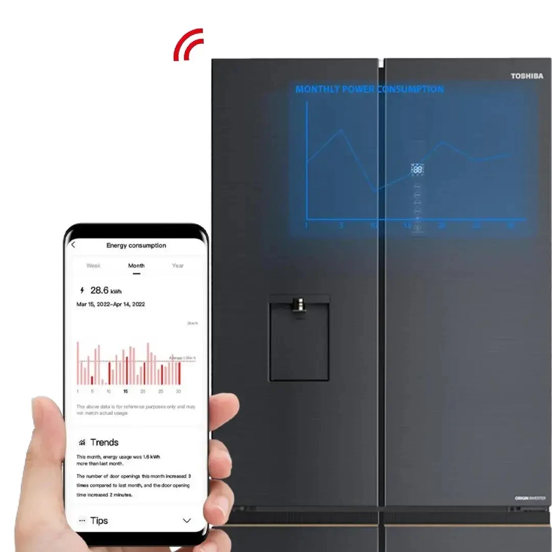 tủ lạnh toshiba inverter 515 lít multi door gr-rf675wi-pmv(06)-mg