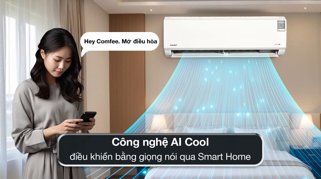 máy lạnh comfee inverter 3 hp cfs-28vaff-v
