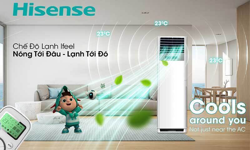 máy lạnh tủ đứng hisense 2.5hp auf-24cr4rbcpa