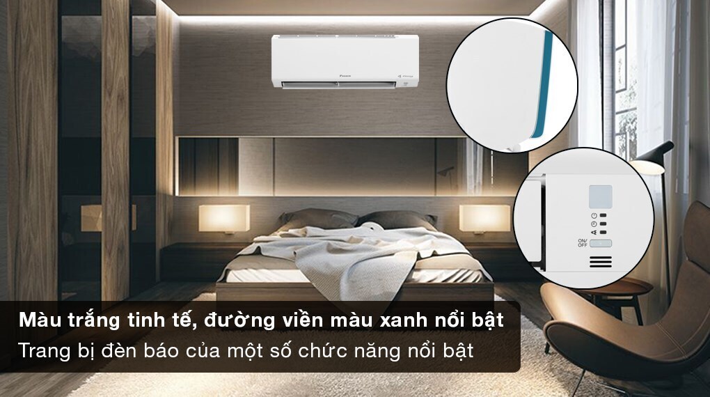 máy lạnh daikin inverter 2 hp ftkf50yvmv mẫu mới 2025