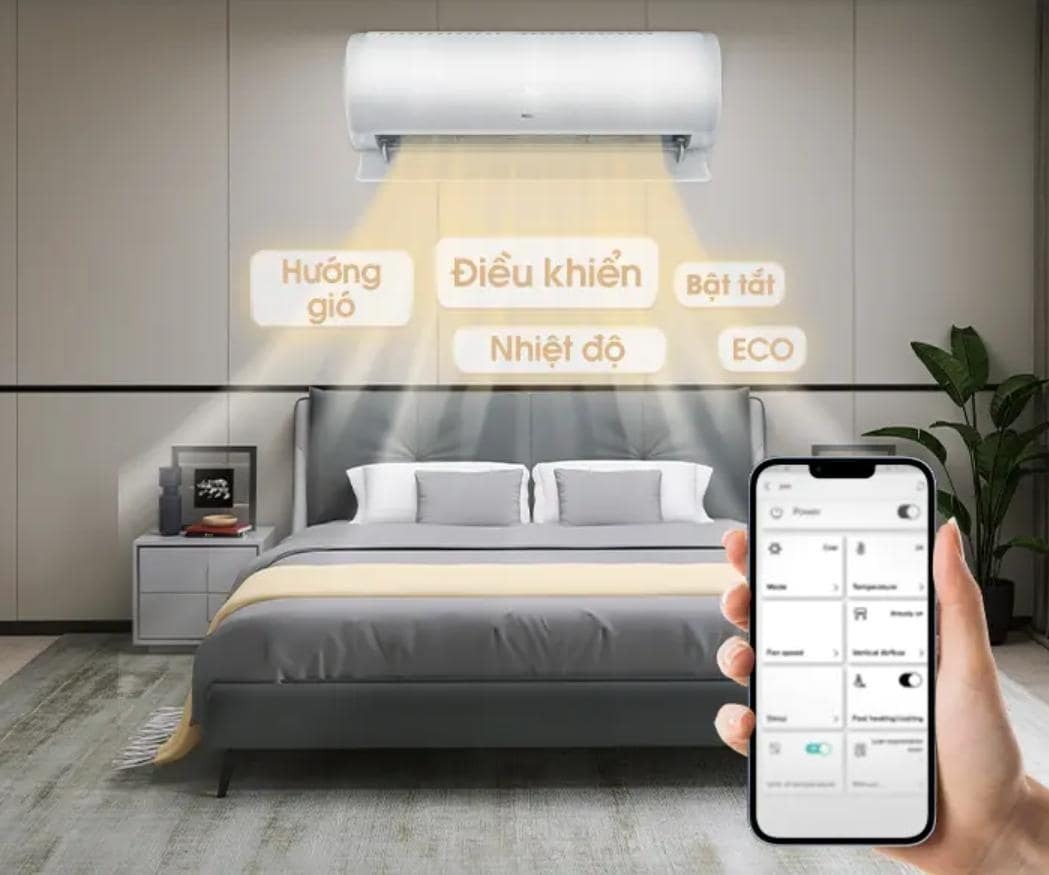 máy lạnh hisense inverter 1.5 hp as-12tw4rwuva00 - có wifi