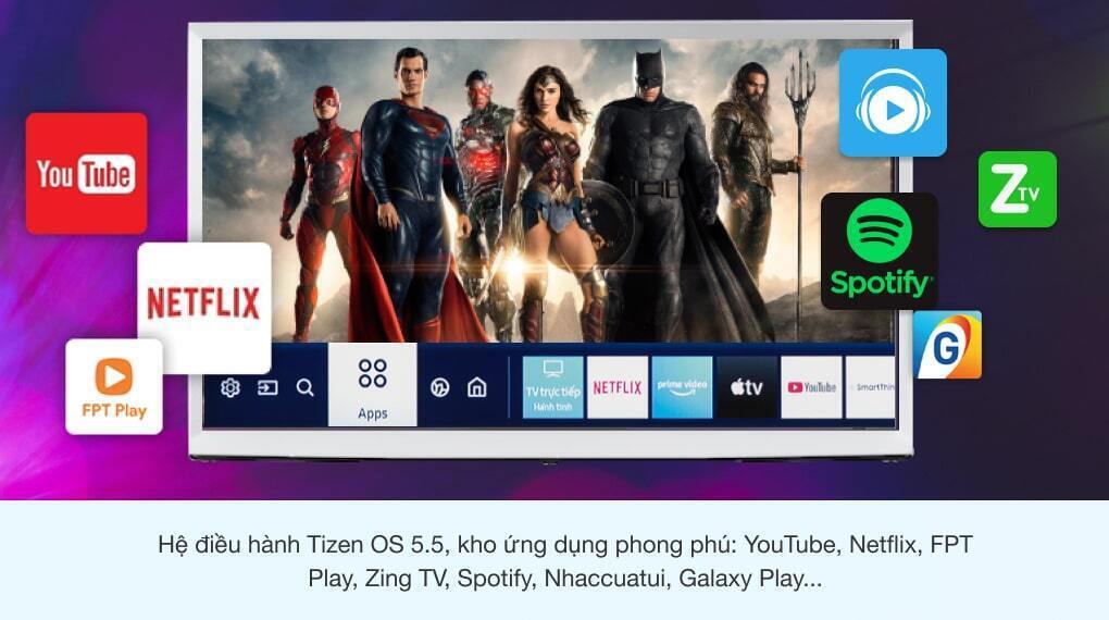 smart tivi qled samsung 4k 65 inch 65ls01d