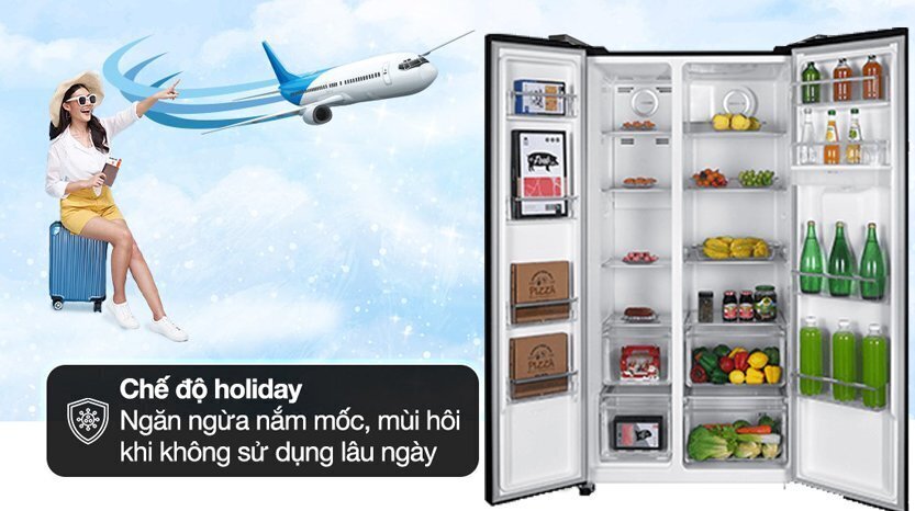 tủ lạnh sharp inverter 529 lít sj-sbx530wd-dg