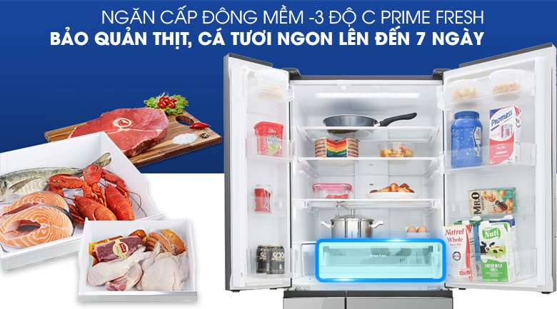 tủ lạnh panasonic inverter 491 lít multi door nr-f503gt-x2