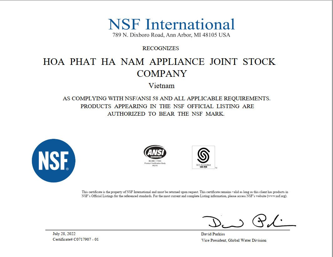 máy lọc nước ro nóng nguội lạnh hòa phát hpn668